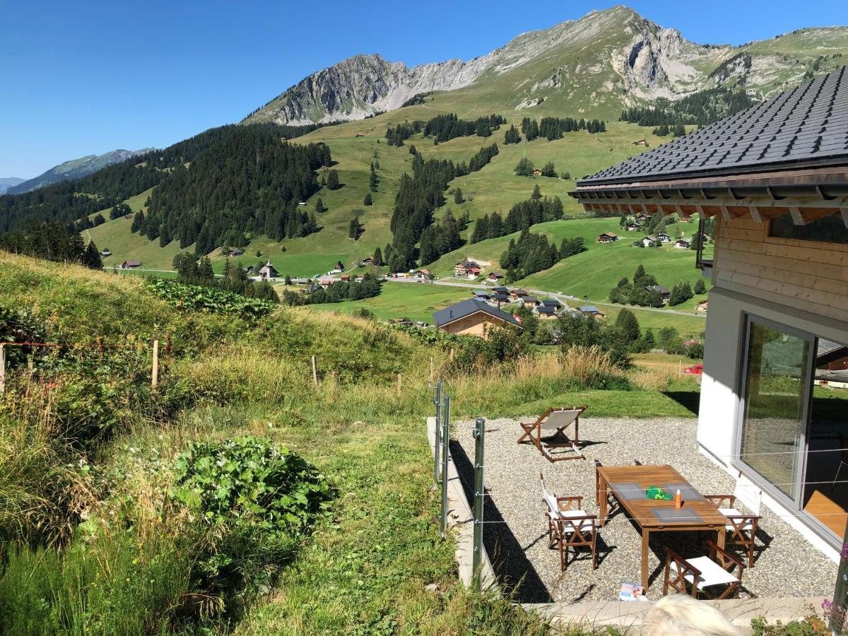 Alpine Dream Chalet With Spa Close To Lake Geneva Les Mosses المظهر الخارجي الصورة