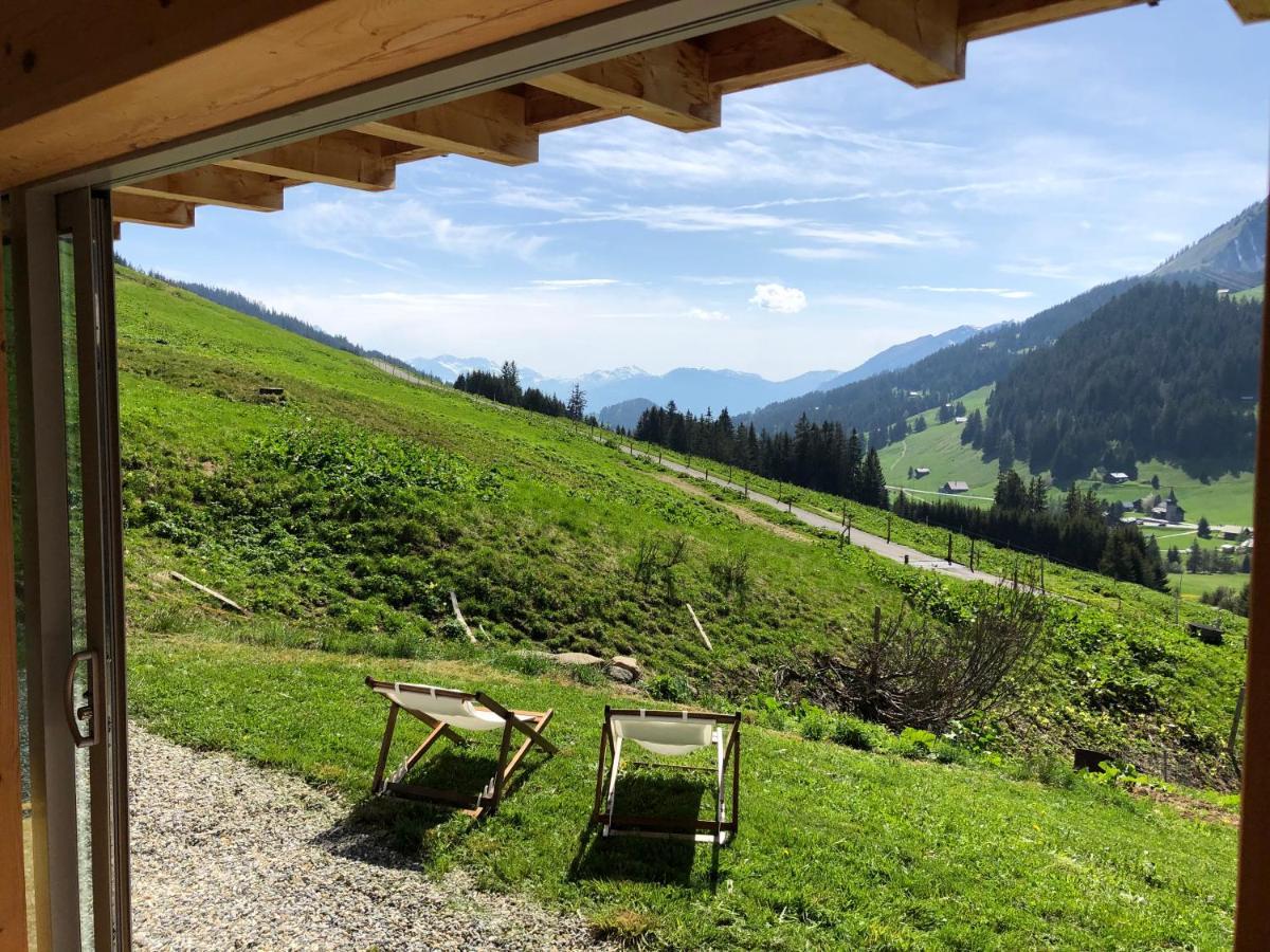 Alpine Dream Chalet With Spa Close To Lake Geneva Les Mosses المظهر الخارجي الصورة
