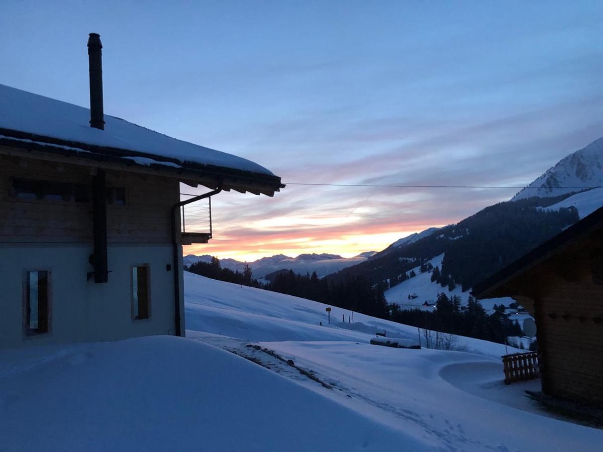Alpine Dream Chalet With Spa Close To Lake Geneva Les Mosses المظهر الخارجي الصورة