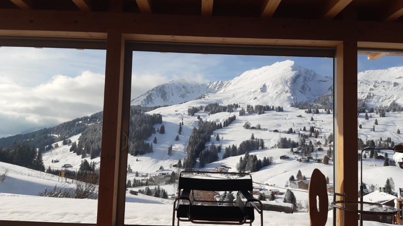 Alpine Dream Chalet With Spa Close To Lake Geneva Les Mosses المظهر الخارجي الصورة