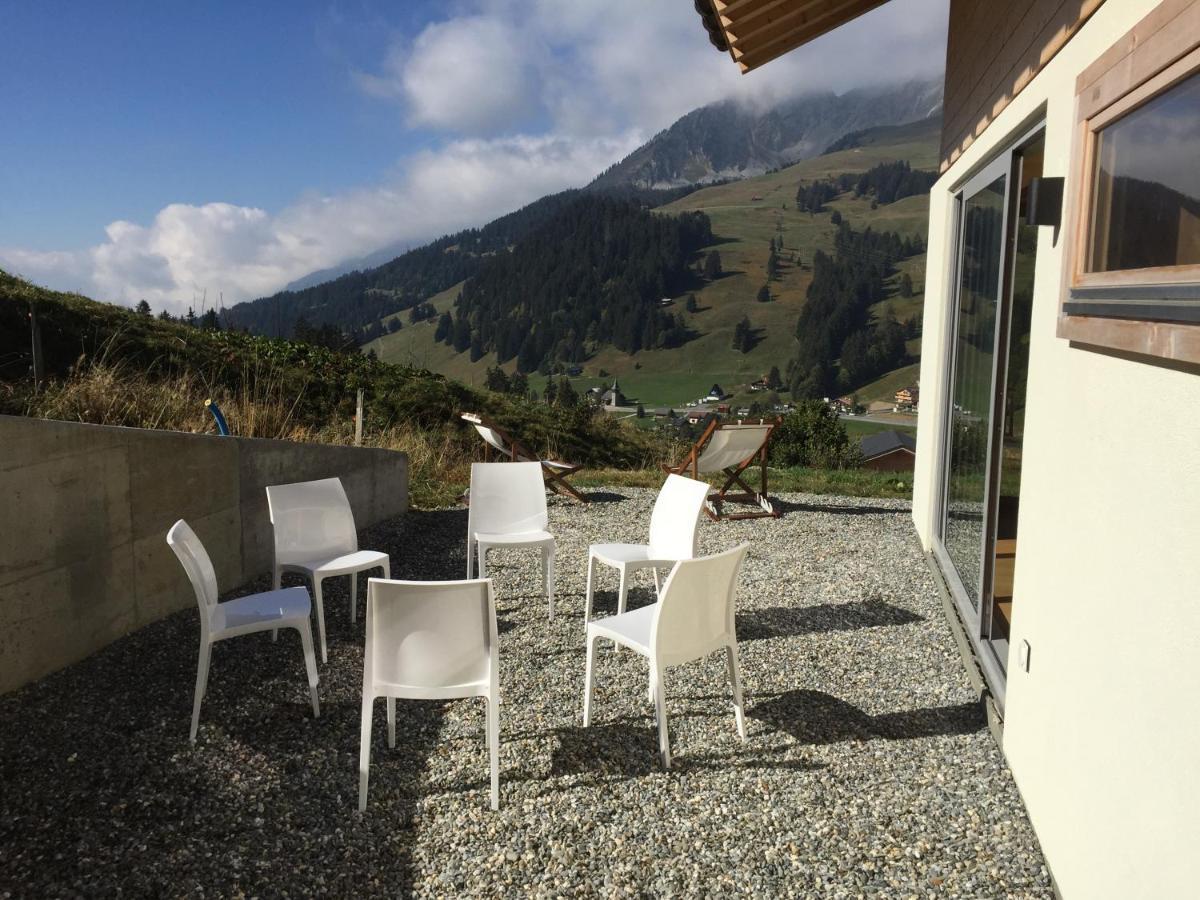 Alpine Dream Chalet With Spa Close To Lake Geneva Les Mosses المظهر الخارجي الصورة