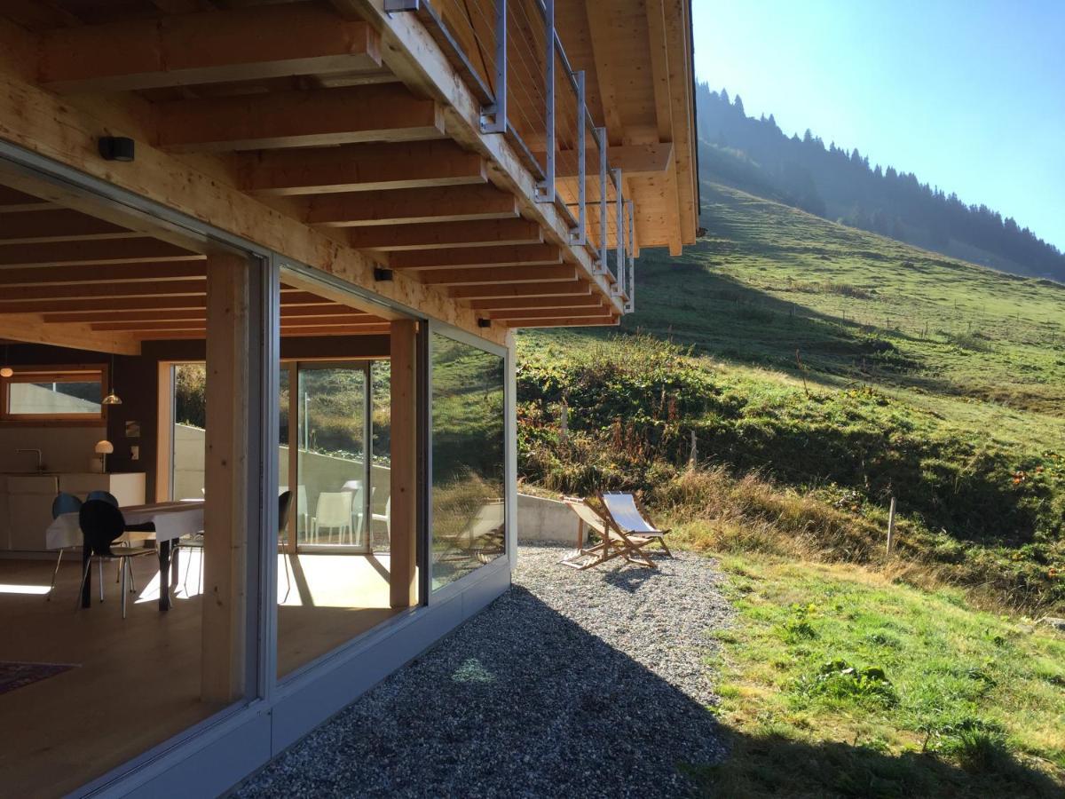 Alpine Dream Chalet With Spa Close To Lake Geneva Les Mosses المظهر الخارجي الصورة